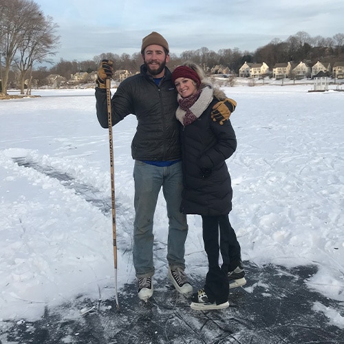 Playing hockey since childhood, Adam holds a deep passion for the sport. Whether in a rink or on a pond, there are few better places to be.